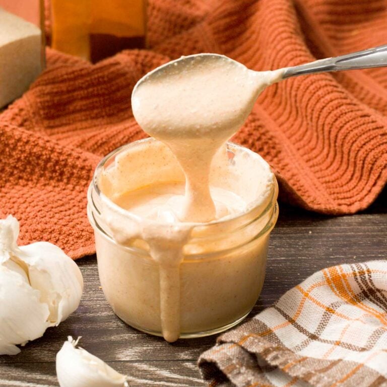 A jar of healthy big mac sauce.
