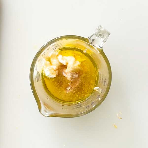 Add all the ingredients to a small bowl and whisk.