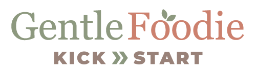 Gentle Foodie Kick-Start logo.